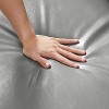29'' PVC leather accent arm chair with Extra thick padded backrest and seat cushion sofa chairs Gray - 3 of 4