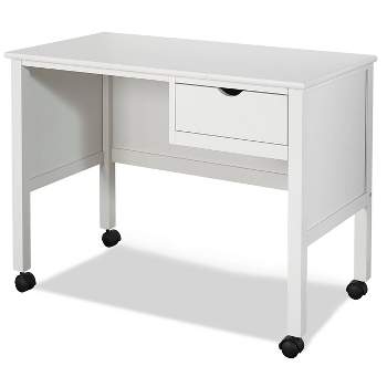Kids' Highlands Desk With Hutch White - Hillsdale Furniture : Target