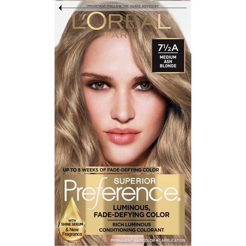 Loreal blonde store hair color