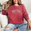 Simply Sage Market Women's  Garment Dyed Graphic Sweatshirt Embroidered Boston Massachusetts - 2 of 3