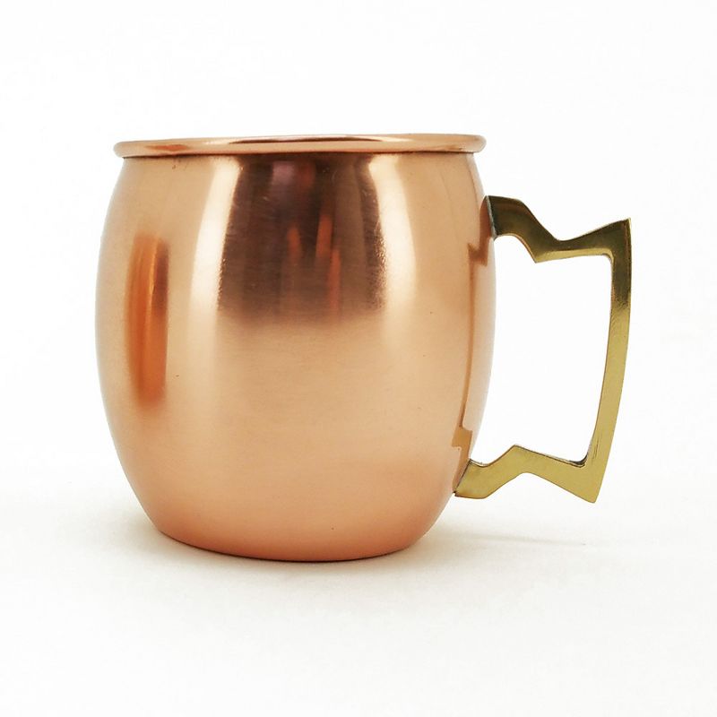 Set of 12 Modern Home Authentic 100% Solid Copper Moscow Mule Mug - Handmade in India, 4 of 7