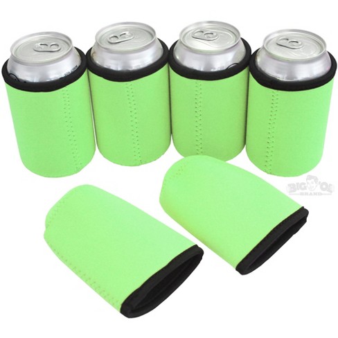 Slim Can Sleeves pack of 12 Skinny Blank Neoprene Beer Coolers