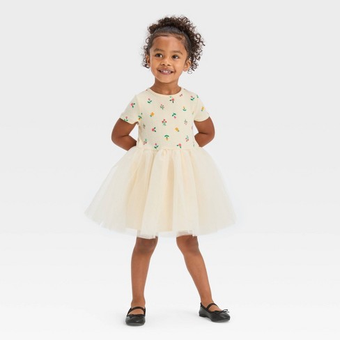 Target girls sale white dress