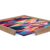 Kate and Laurel Blake Brushstroke 100 Framed Printed Art by Jessi Raulet of Ettavee, 24x32, Gold - 3 of 4