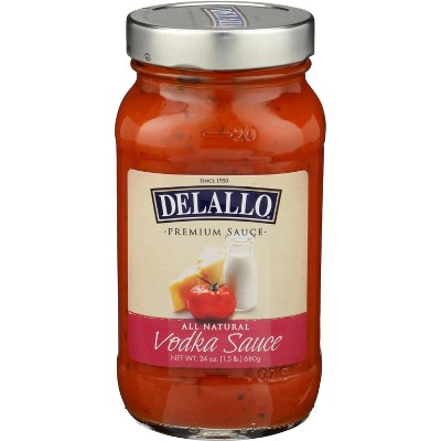 Delallo Sauce Pink Vodka 24 OZ