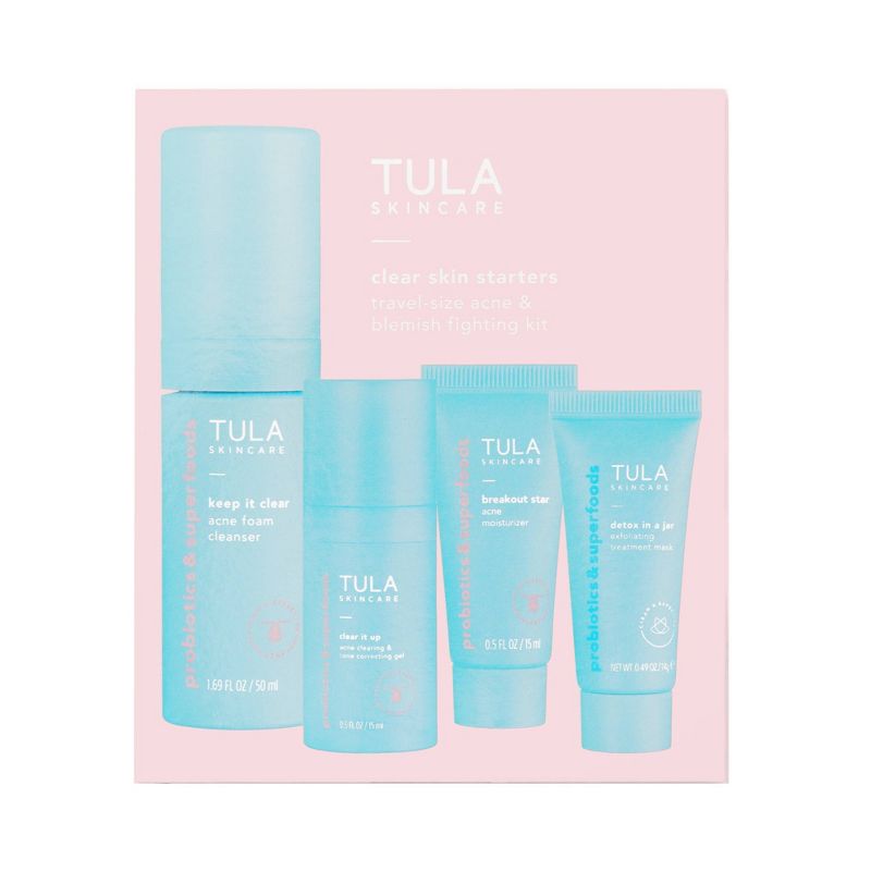 TULA SKINCARE Clear Skin Starters Acne &#38; Blemish Fighting Discovery Kit - 4pc - Ulta Beauty, 4 of 5