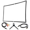 Impecca 120” Portable Home Theater Projector, 80 ANSI Lumens, 720P + USB-C to HDMI & Accessory Kit - 3 of 3