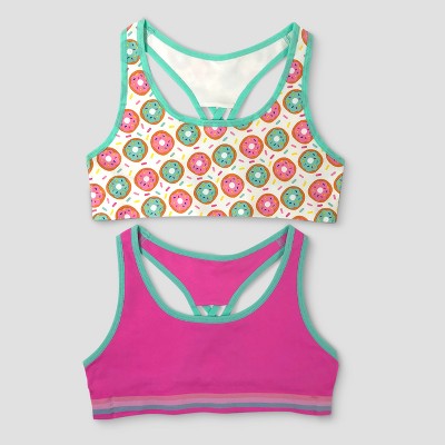 target girls sports bra