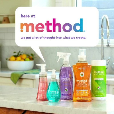 Method All-Purpose Cleaner Concentrates Starter Kit, Pink Grapefruit, 1  Reusable 14 fl oz Bottle and 2 Recyclable 1 fl oz Refills
