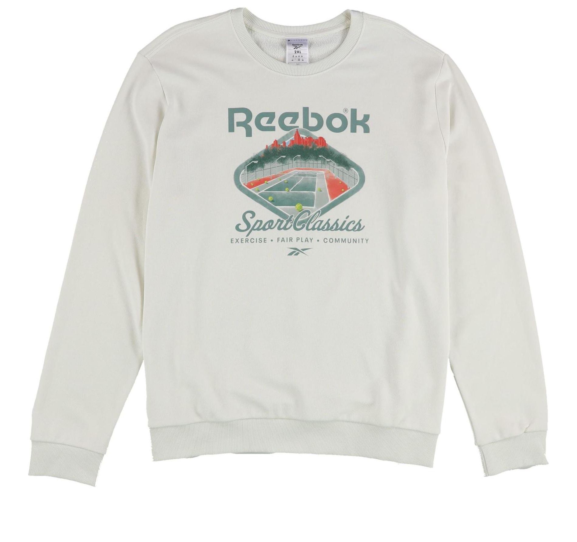 Reebok Womens Court Sport Sweatshirt