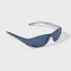 Boys' Sports Wrap Sunglasses - Cat & Jack™ Gray: UV Protection, Recycled Plastic Frame, Ages 3-9 - 2 of 2