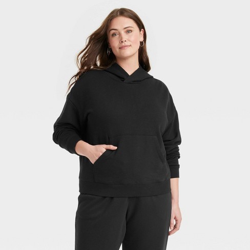 Black hoodie 2025 womens target