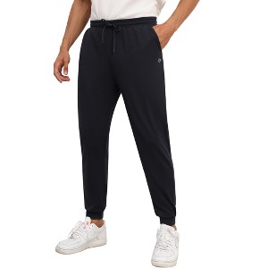 Men's Ecosmart Jogger Sweatpants, Men's Midweight Fleece Lounge Pants - 1 of 4