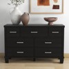7 Drawers Sideboard  Chest of Drawers   Comode Cabinet Corner Chest of Drawers - 3 of 4