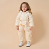 Little Plant Premium White Muscovy Duck Down Dual Zipper Snowsuit- White Duckling - 2 of 4