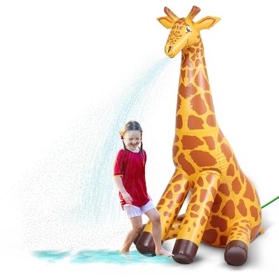 Giant Inflatable Giraffe Yard Sprinkler for Kids
