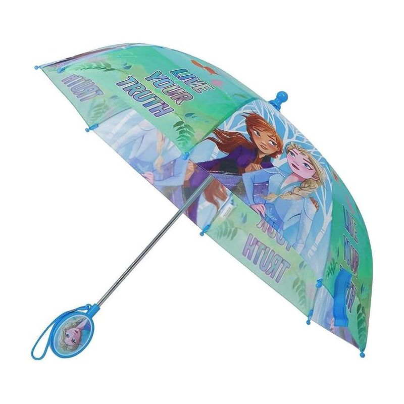 Disney Frozen Elsa and Anna Girls Umbrella, 1 of 5