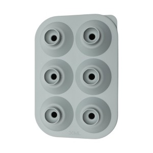 Unique Bargains Ice Tray New 6-Cavity Diamond Ice Mould Irregular Hand Wash Only Silicone 6.57"x4.57"x1.97" 1 Pc - 1 of 3