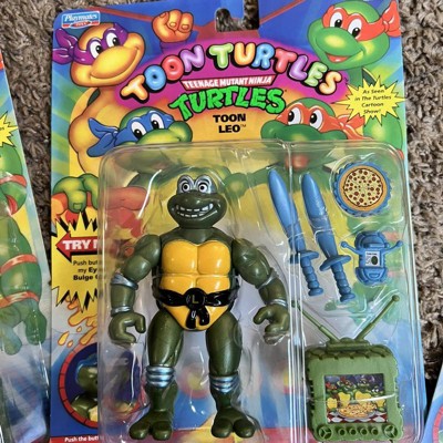 Teenage Mutant Ninja Turtles 4pk Cartoon Action Figures : Target