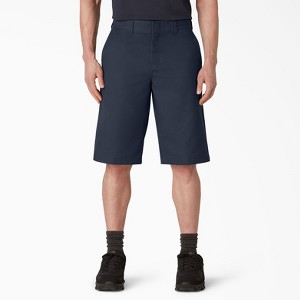 Dickies Cooling Active Waist Flat Front Shorts, 13" - 1 of 3
