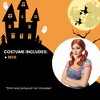 Costume Culture by Franco LLC Female Evil Doll Adult Costume Wig | Red - 4 of 4