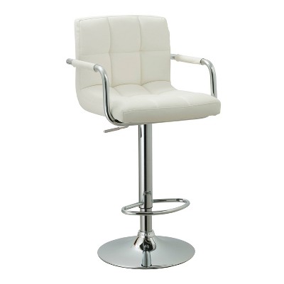 Modern Tufted Adjustable and Swivel Barstool - AC Pacific