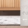 Nuloom Tania Modern Symbols Pet Friendly Machine Washable Area Rug, 4' x 6', Light Grey - 3 of 4