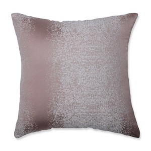 Illuminaire Blush Square Throw Pillow - Pillow Perfect, Pink
