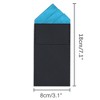 INSPIRE CHIC Men's Solid Card-inserting Prefolded Polyester Pocket Squares Handkerchiefs 1 Pc - 2 of 4