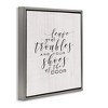 Stupell Industries Troubles & Shoes at Door, 25" x 25" - 3 of 4
