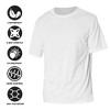 Utah State University Collegiate Lines Men's Sport Active T-Shirt, White - image 4 of 4