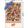 Trends International Killer Acid - Mushrooms Are My Friends Framed Wall Poster Prints - 3 of 4