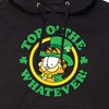 Men's - Garfield - Top O' The Whatever St. Patrick's Day Graphic Fleece Pullover Hoodie - 2 of 4