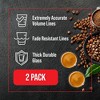 Impresa [2 Pack] Espresso Measuring Shot Glasses - Dishwasher Safe - 2oz - 3 of 4