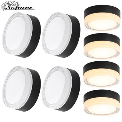 6'' Modern Flush Mount Ceiling Light Fixture LED Ceiling Lamp Pendant Chandelier Kitchen Home Kitchen Fixture Lamp Bedroom Light