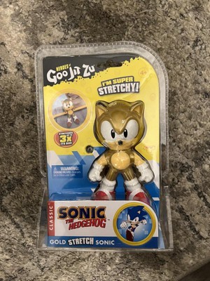 Character Options 07920 Classic Sonic The Hedgehog Stretch Hero Pack.  Filled with Gold Rings. Super Stretchy Fun,5+Years