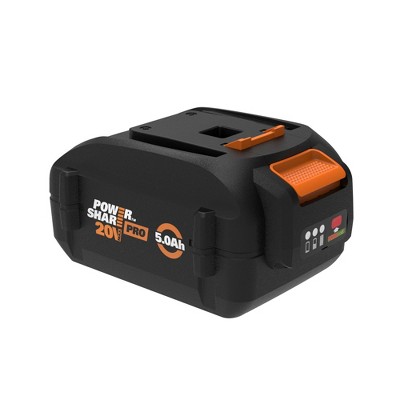 Worx WA3571 20V MAX Lithium-Ion Power Share PRO 5.0 Ah Battery