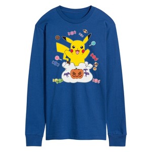 Men's - Pokémon - Gotta Eat Em All Long Sleeve Graphic T-Shirt - 1 of 4