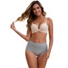 INSPIRE CHIC Leak Proof Briefs for Women's Cotton High Waist Elastic Waistband Full Coverage Tummy Control Period Underwear - 4 of 4