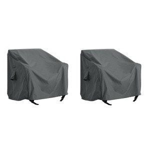 Christopher Knight Home Ellie Outdoor Water Resistant Club Chair Covers (Set of 2) - 1 of 4