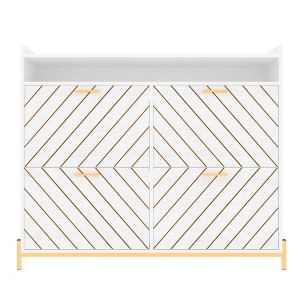 Bella Depot 47.24''W Shoe Cabinet Organizer - 1 of 4