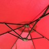 NicBex 15x9 FT Large Double-Sided Rectangular Outdoor Patio Umbrella,Patio Market Umbrella with Base for Garden,Pool and Backyard - 4 of 4