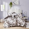Sapphtopaz Comforter Sets Big Floral Prints Bedding Quilts Set with Pillows Comfy Soft Bedding Comforter Set for Bedroom, Floral - 3 of 4
