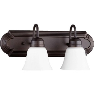 Quorum Lighting 2 - Light Vanity in  Oiled Bronze - 1 of 1