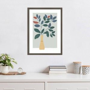 Amanti Art Summer Planter I by Isabelle Z Wood Framed Wall Art Print - 1 of 4