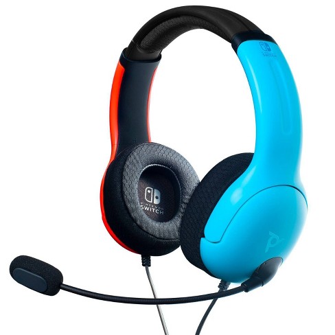 inflatie Beer roestvrij Lvl 40 Wired Gaming Headset For Nintendo Switch - Blue/red : Target