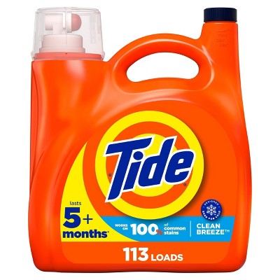 Tide Clean Breeze High Efficiency Liquid Laundry Detergent