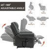 NicBex Faux Leather Lift Recliner Chair for Elderly,Cozy Massage Chairs with Massage and Lumbar Heating,Modern Reclining Chairs for Living Room - 4 of 4