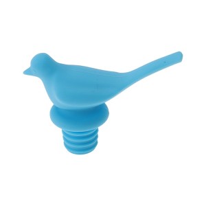 Unique Bargains Bottle Stoppers Bird-shaped Hand-Wash Silicone 2.46"x3.23"x1.26" 1 Pc - 1 of 3