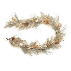 Mixed Pine Eucalyptus Berry Garland 6'L - 1 of 2